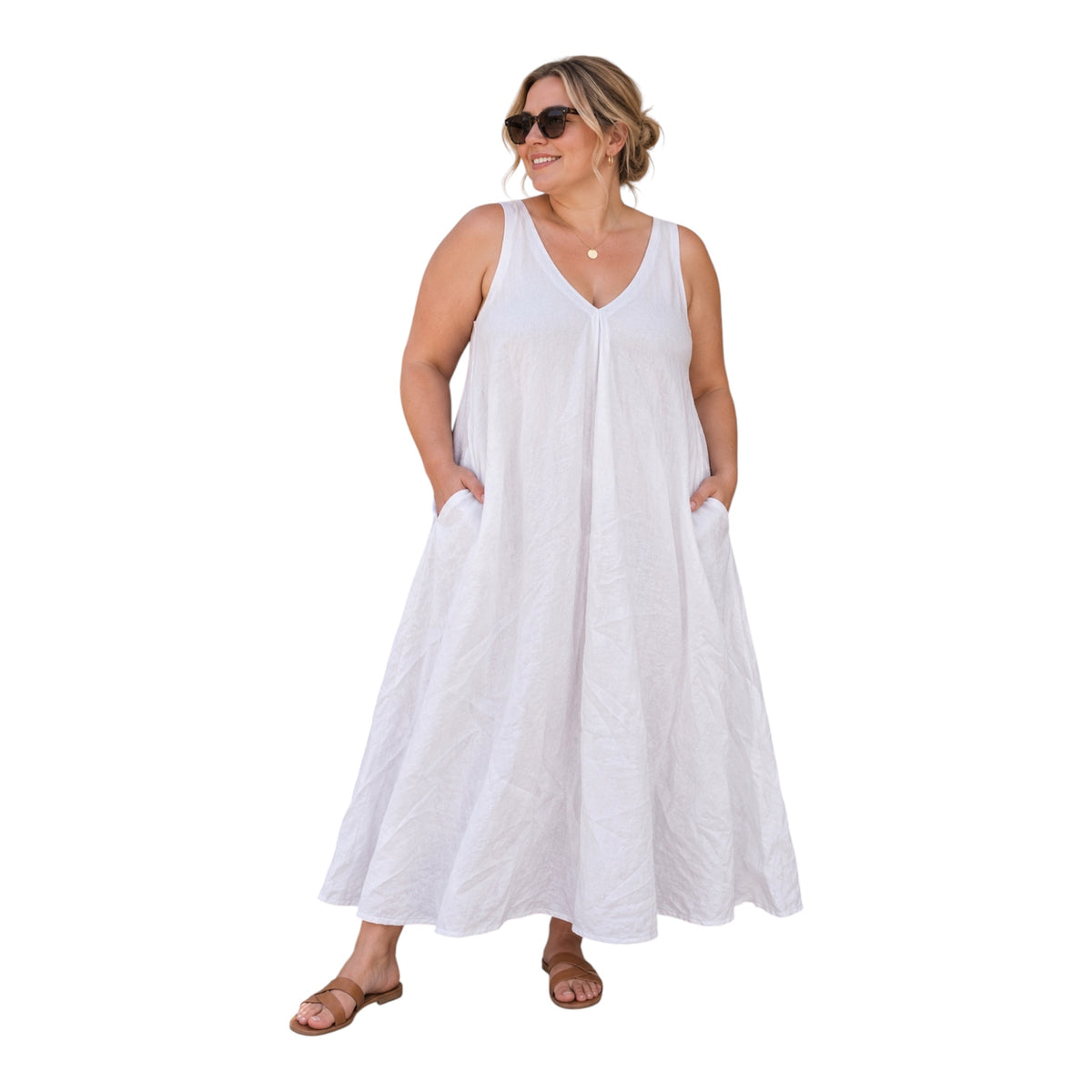 Pure Linen dress for women