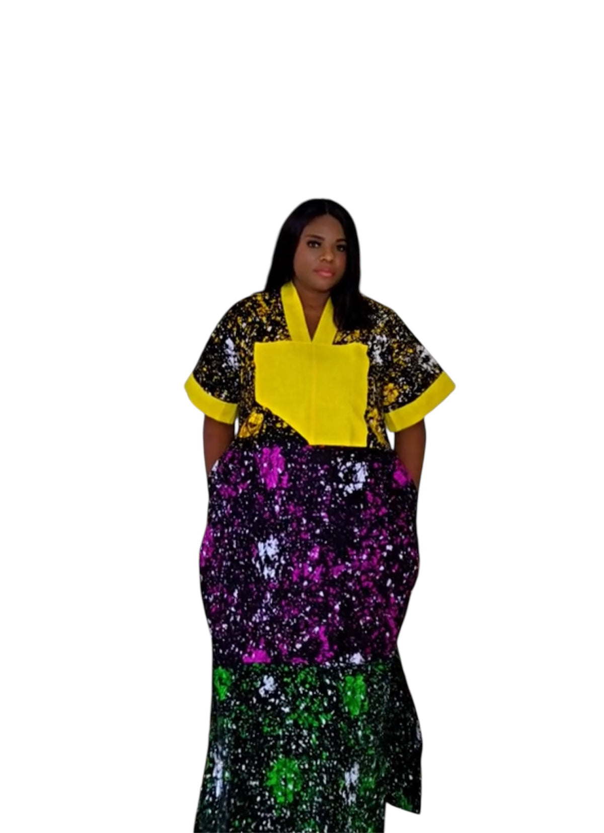 Mix match Ankara dress