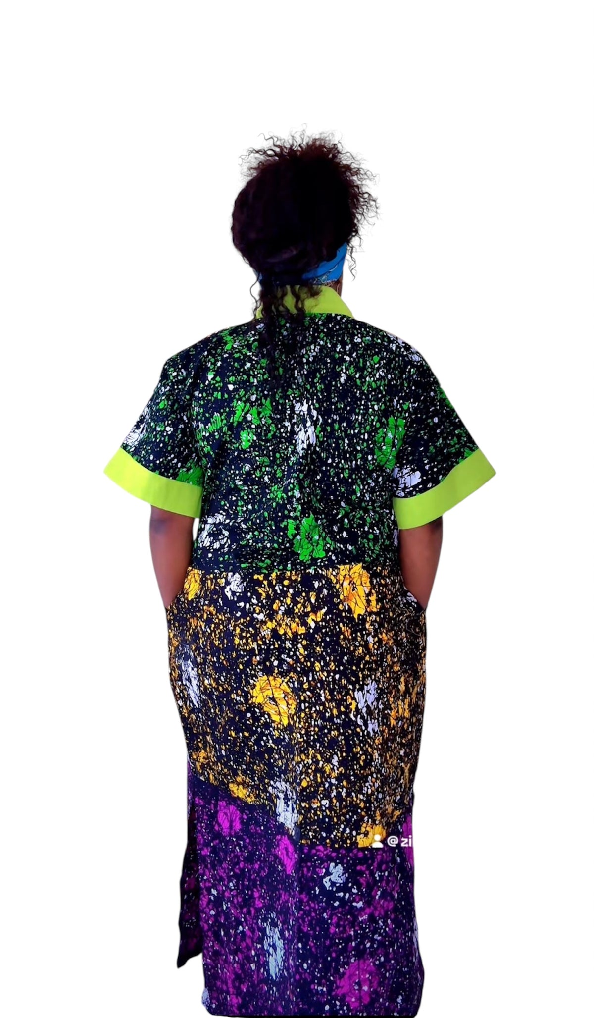 Mix match Ankara dress