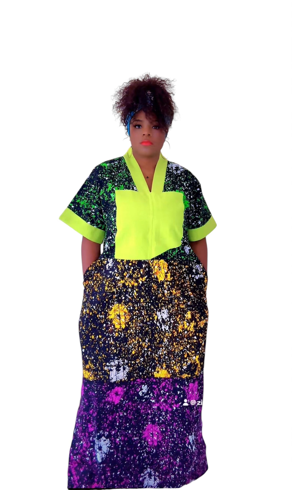 Mix match Ankara dress
