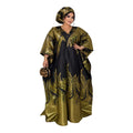 Brocade dress for classy women