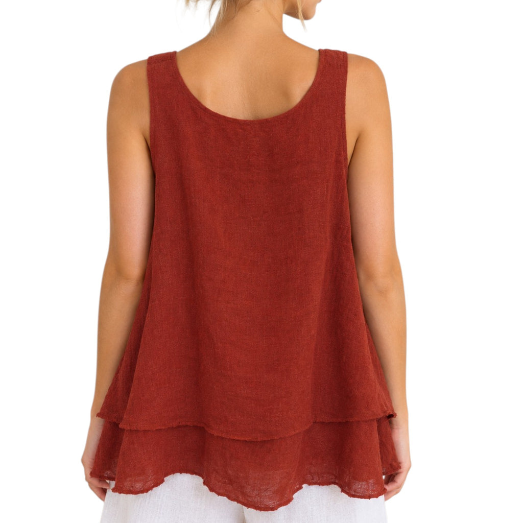 Pure Linen Women Top