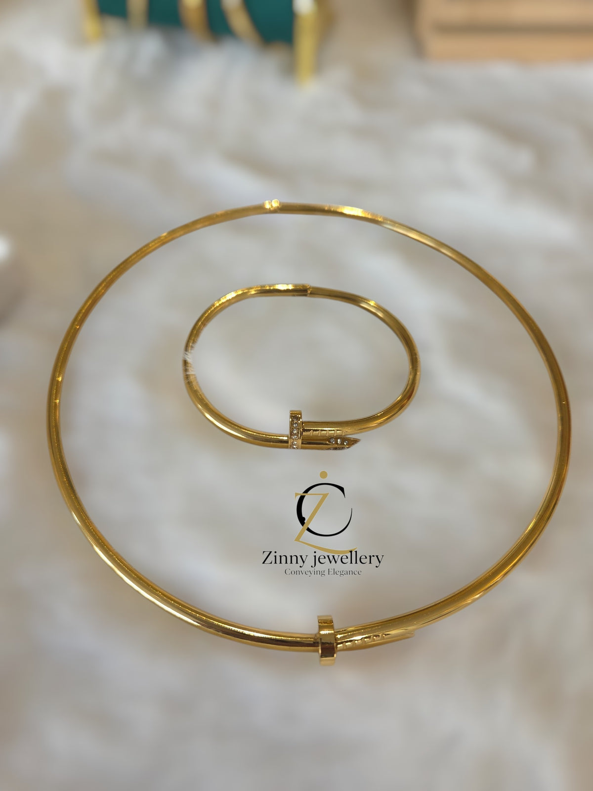 Quality Non-Tarnish  Necklace and Bracelet
